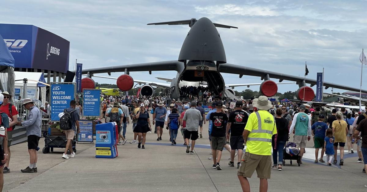 Boeing C-17 at EAA AirVenture