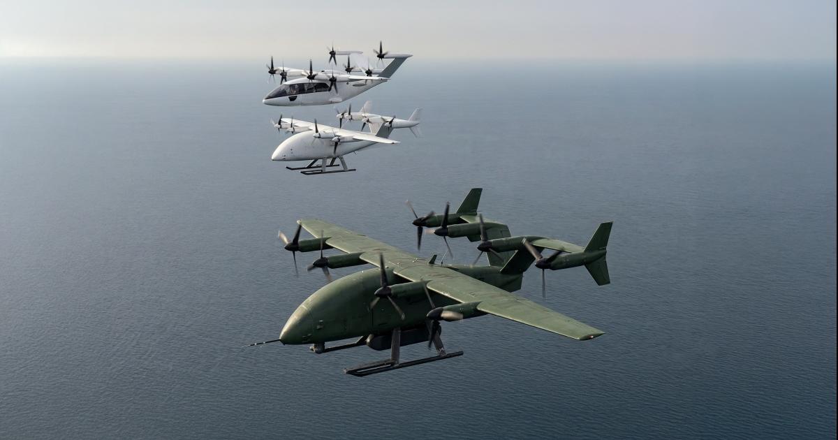 Zuri crewed and uncrewed hybrid-electric aircraft 