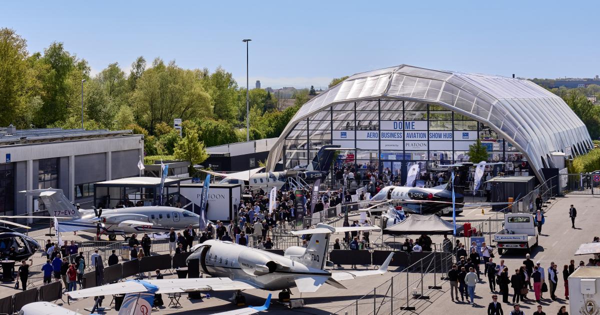 Aero Friedrichshafen static display 