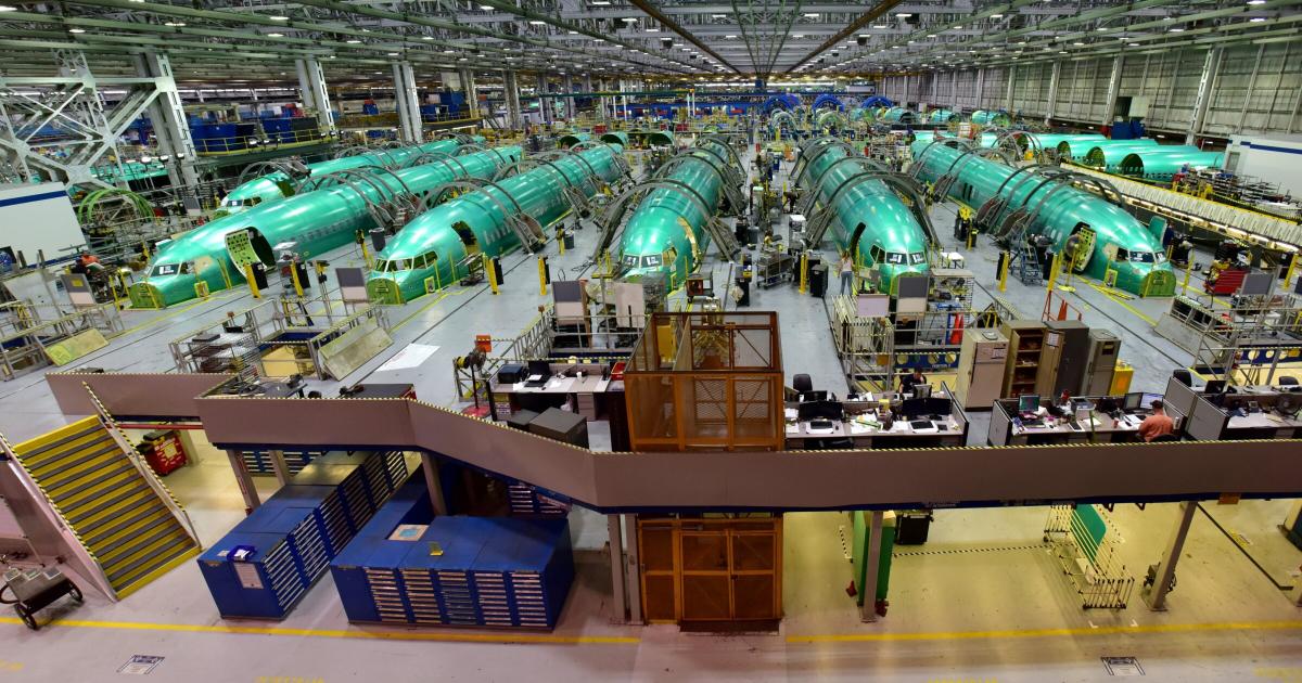Spirit AeroSystems in Wichita, Kansas