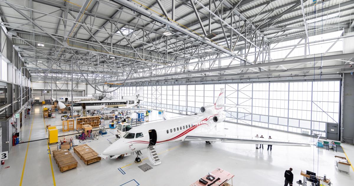 Dassault's Mérignac maintenance facility 