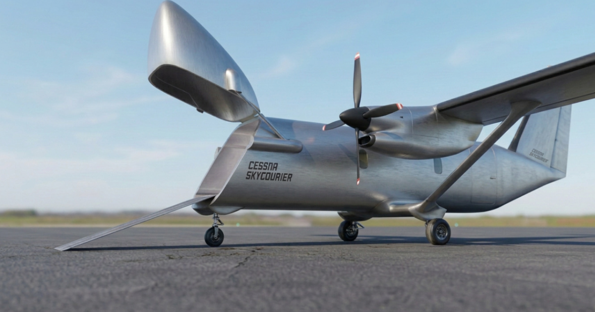 Cessna SkyCourier UX Render
