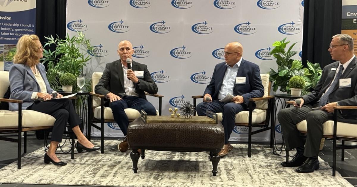 Panel session at Global Aerospace Summit