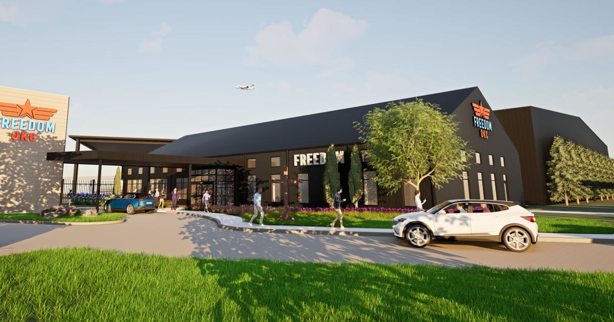 Artist rendering of new FBO planned for KOKC