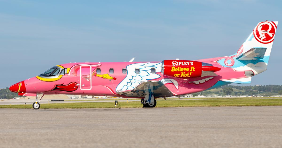 Ripley’s Believe It or Not! Citation 560XLS+ Duncan Aviation
