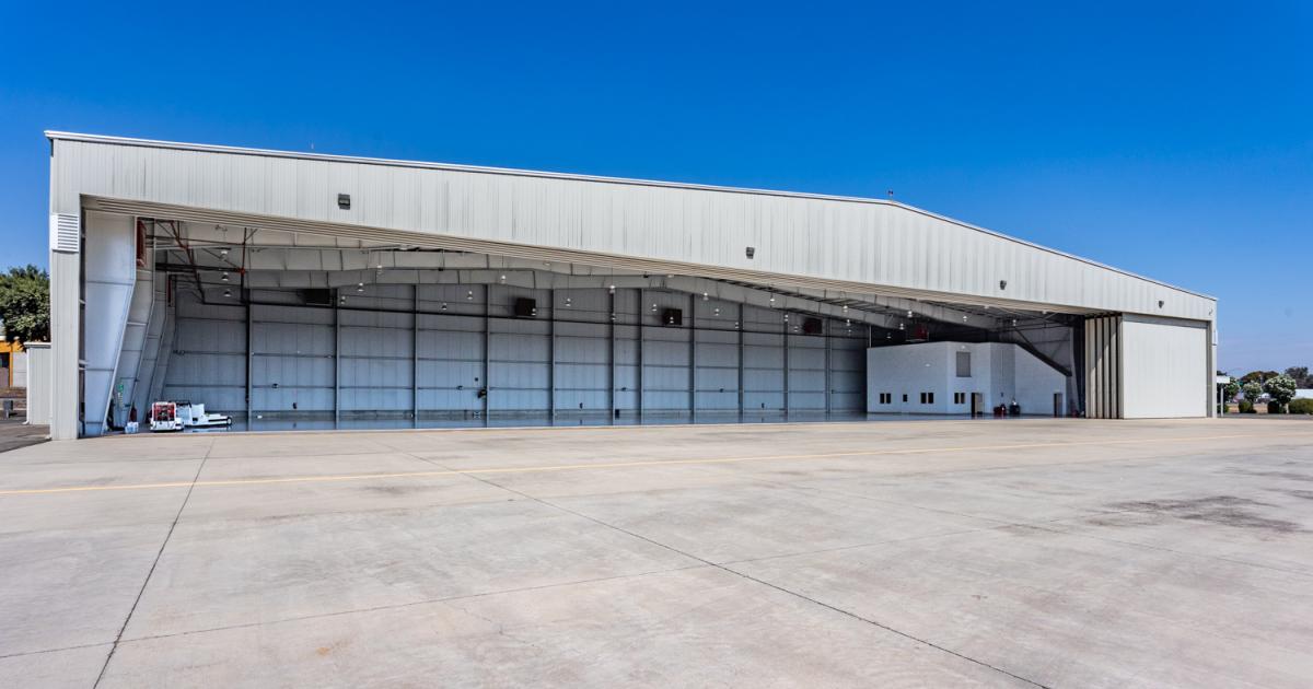26,510 sq ft hangar at Modesto Jet Center
