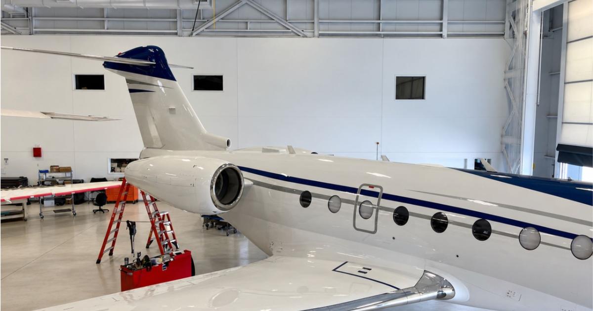 Pro Star Aviation Gogo Galileo installation on G280 jet
