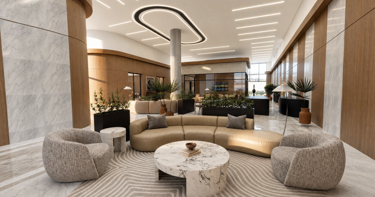Interior of new GAT in Dammam, Saudi Arabia