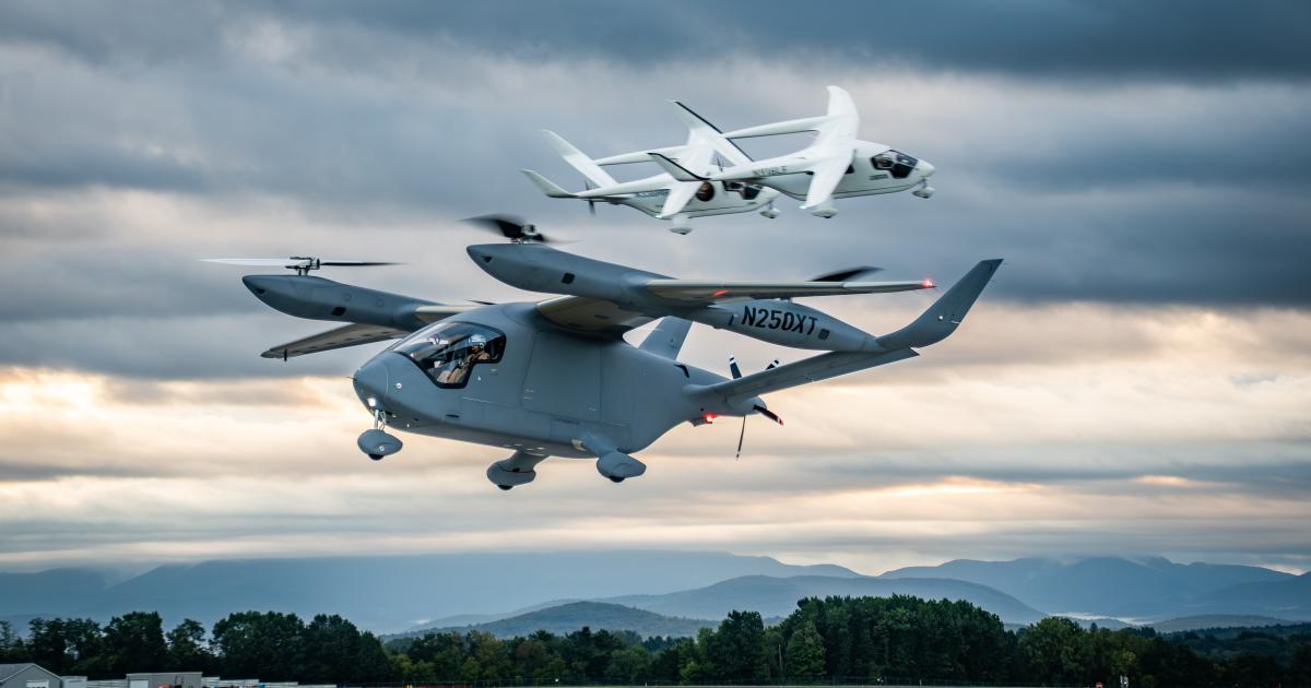 Beta Technologies Alia 250 eVTOL aircraft