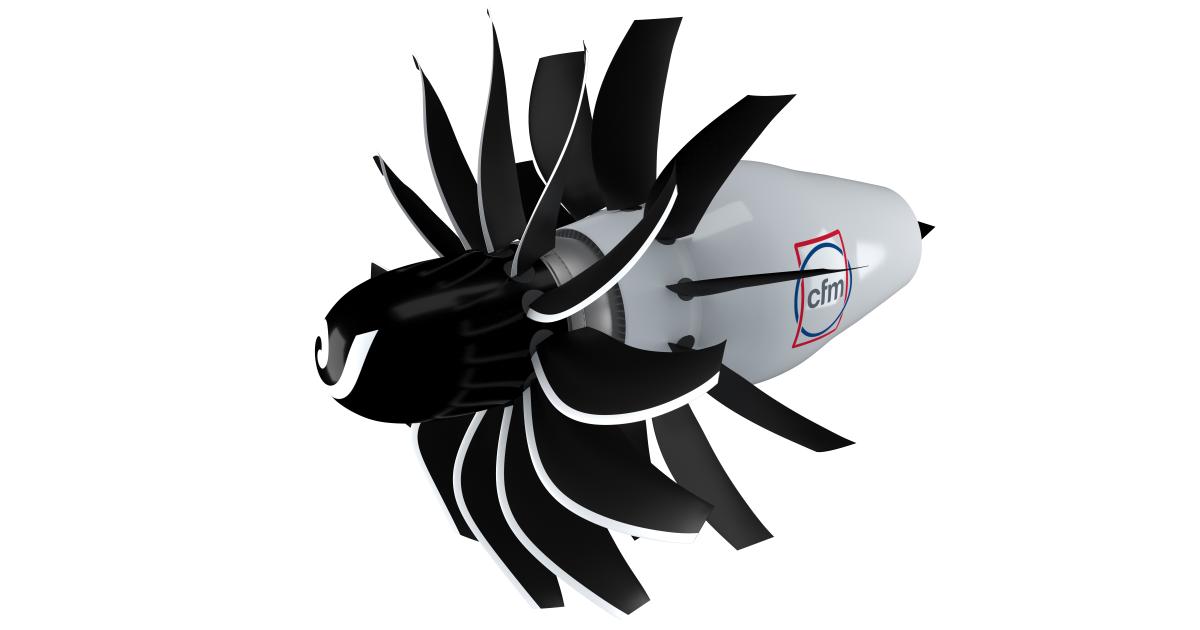 CFM International RISE Open Fan engine 