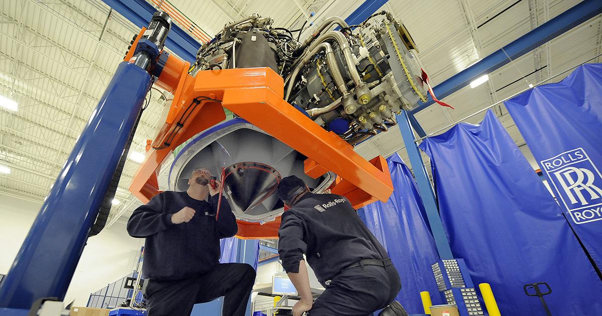 Rolls-Royce Indianapolis technicians