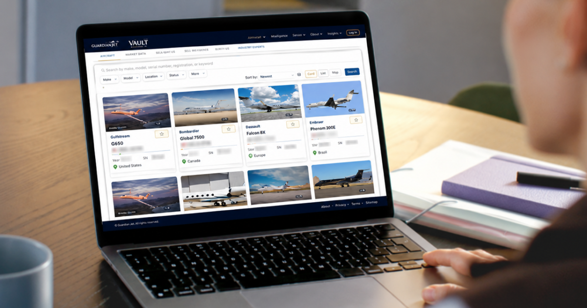 Guardian Jet client portal