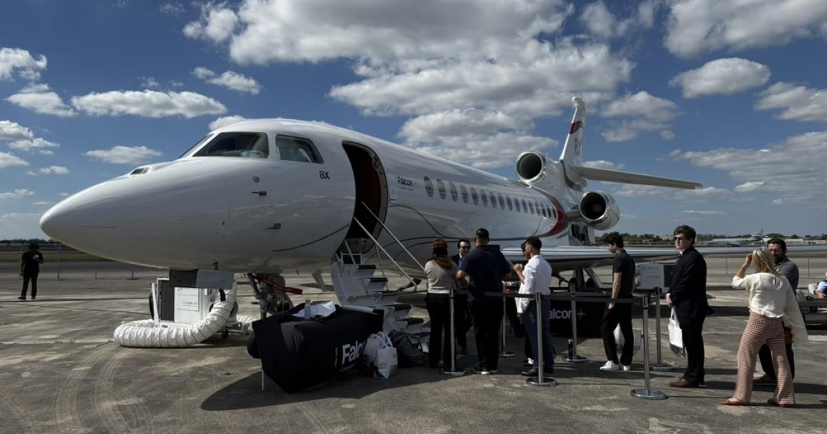 Jet at NBAA Miami forum 