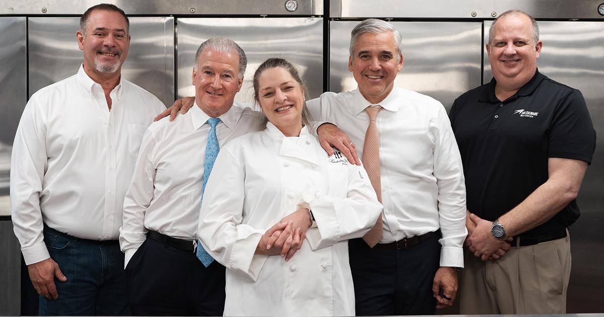 Air Culinaire staff and executives