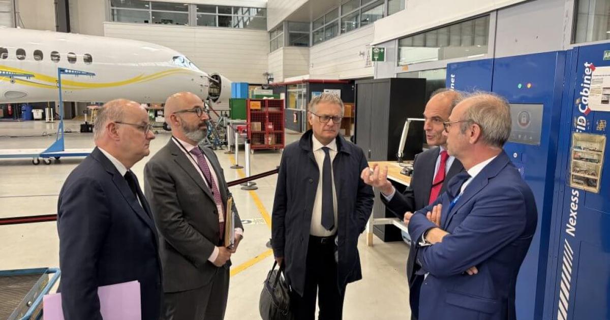 EBAA France visit to Le Bourget 