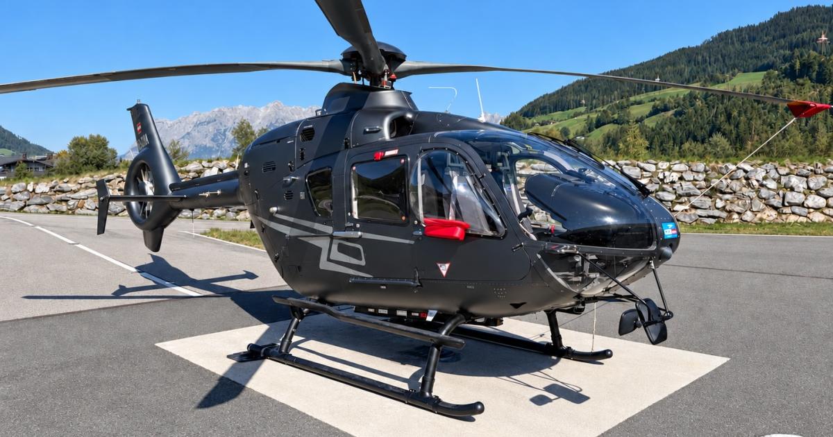 Heli Austria Airbus EC135 helicopter