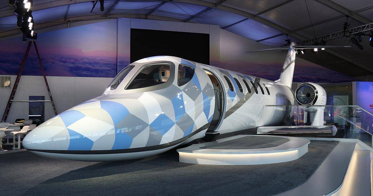 HondaJet Echelon mockup
