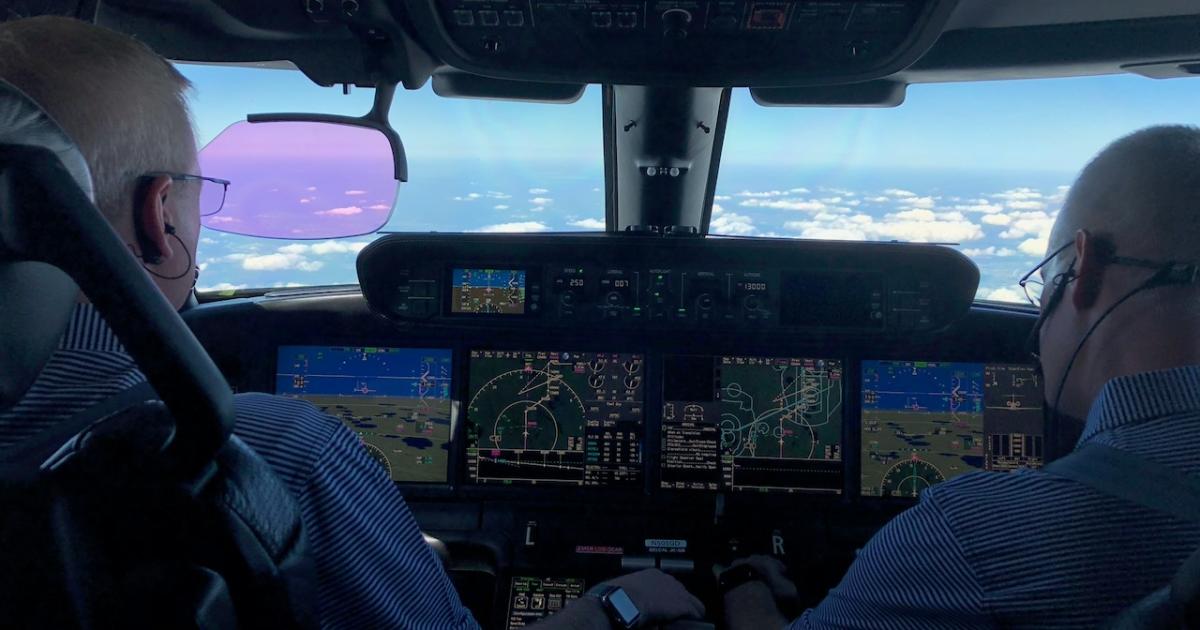 Gulfstream pilots