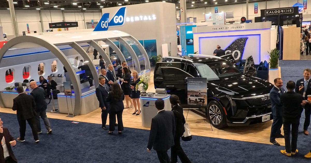 Go Rentals Booth at NBAA-BACE