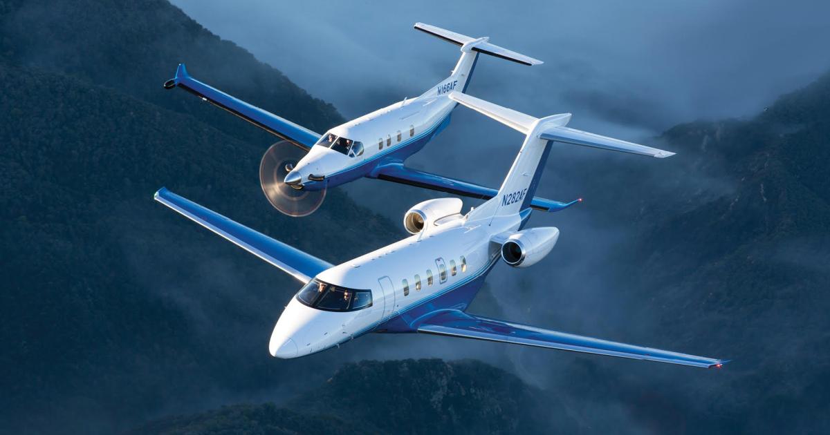 PlaneSense PC-24 and PC-12