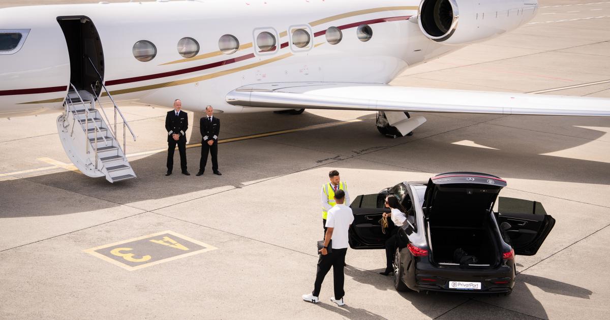 PrivatPort business aviation handling 