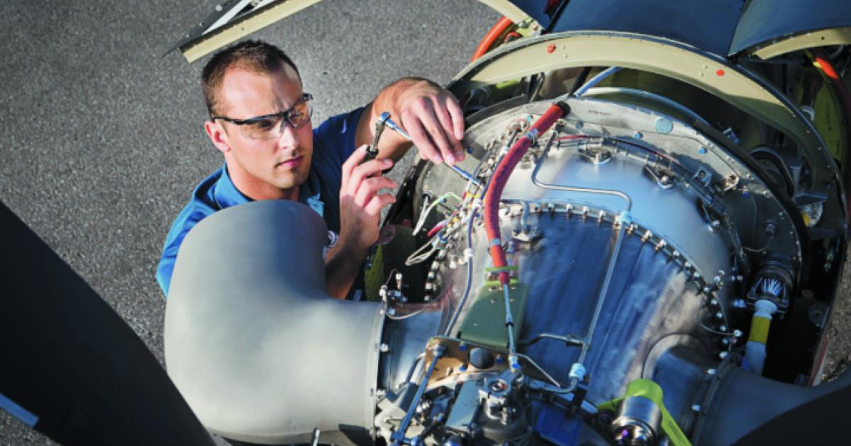 StandardAero PT6A service