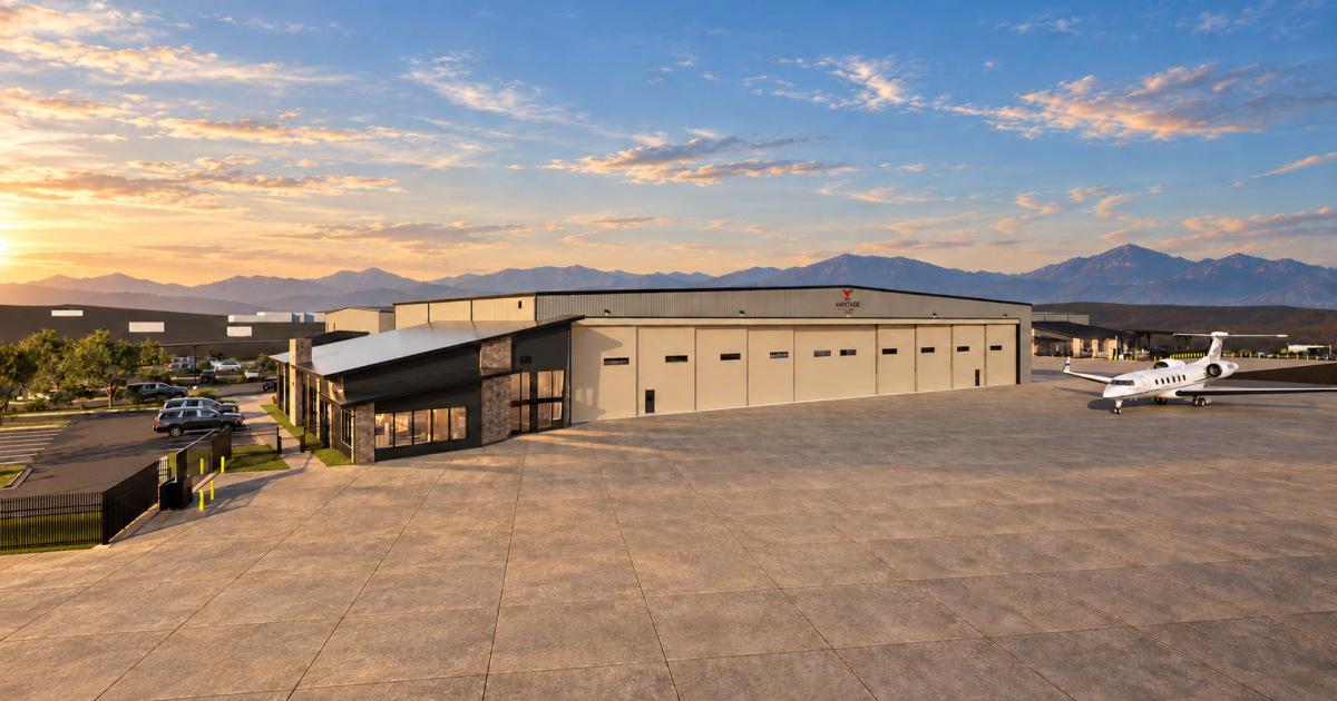 Vantage Aviation's new facilty at KRIL