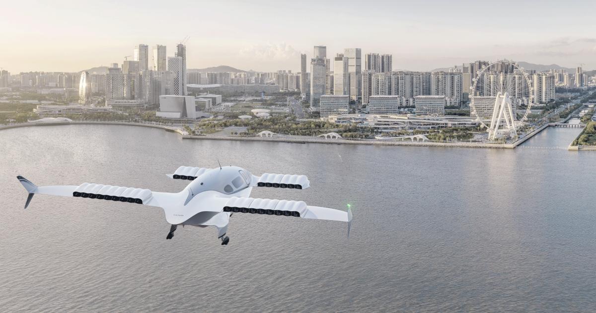Lilium plans to operate its eVTOL aircraft in the Chinese city of Shenzhen.