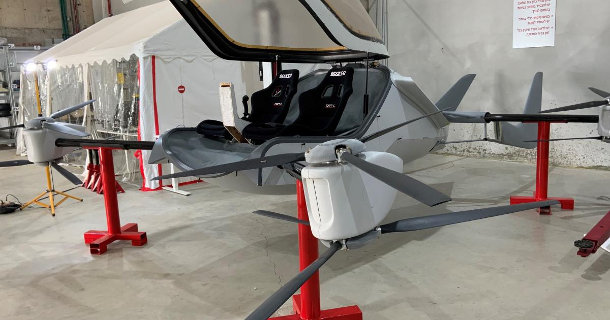Air is developing a two-seat eVTOL aircraft called the Air One.