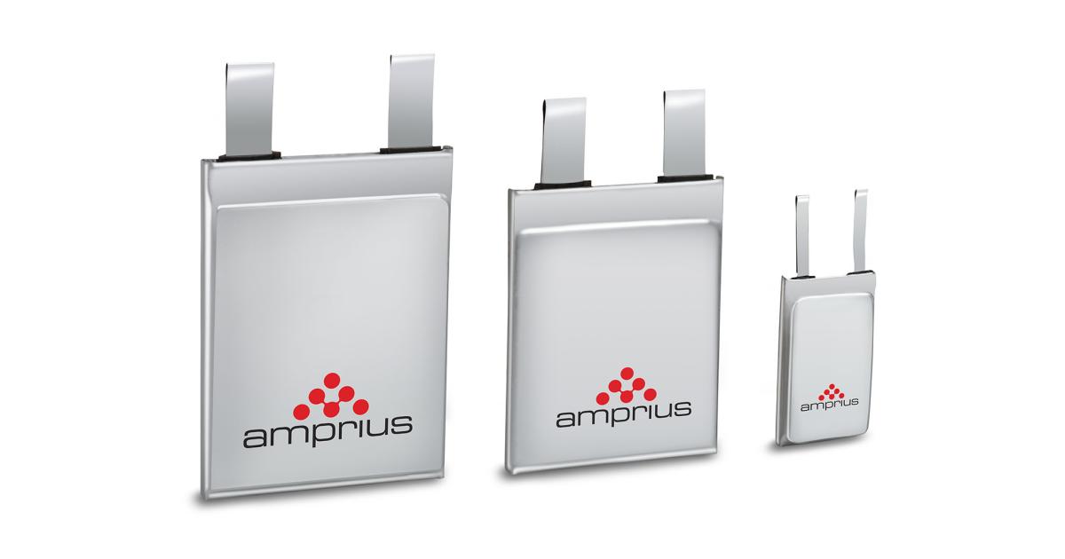 Amprius's ultra-high energy density lithium-ion batteries
