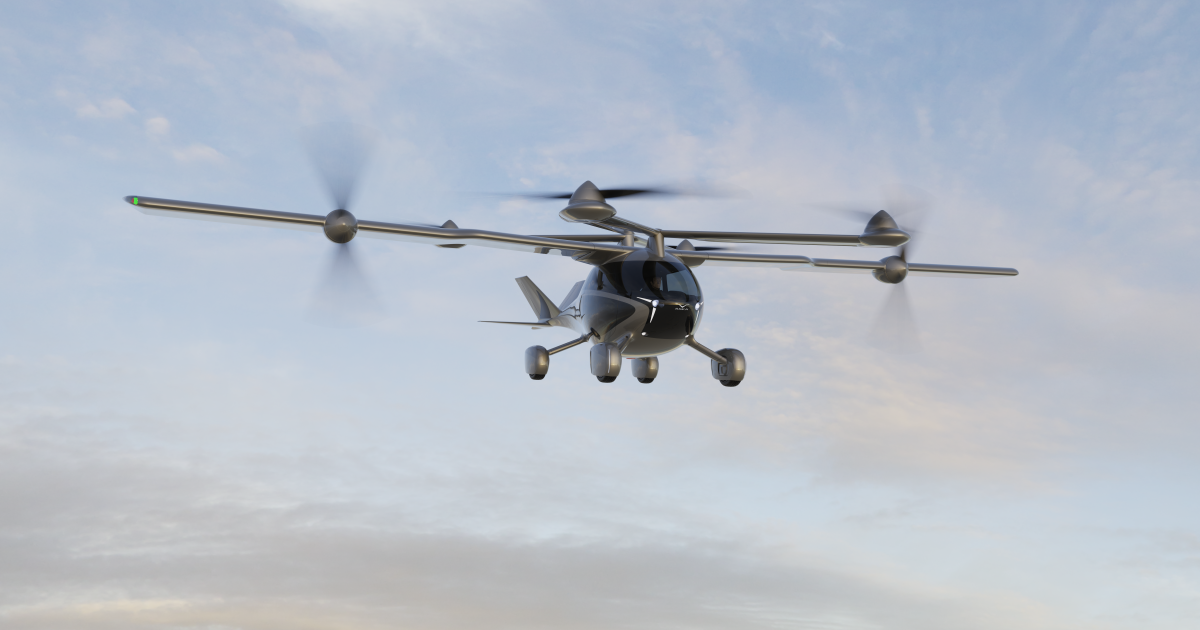 NFT is developing the Aska as a flying SUV for personal tranportation.