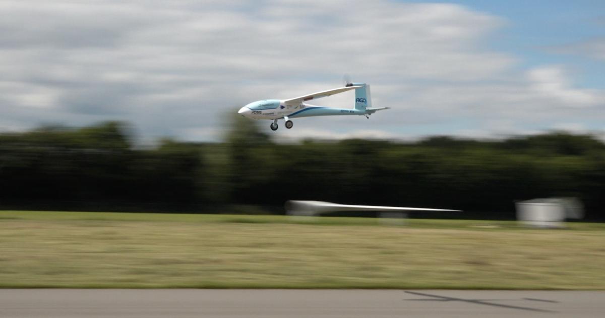 AeroDelft's Phoenix Prototype makes its first test flight in the Netherlands, on June 14, 2022.