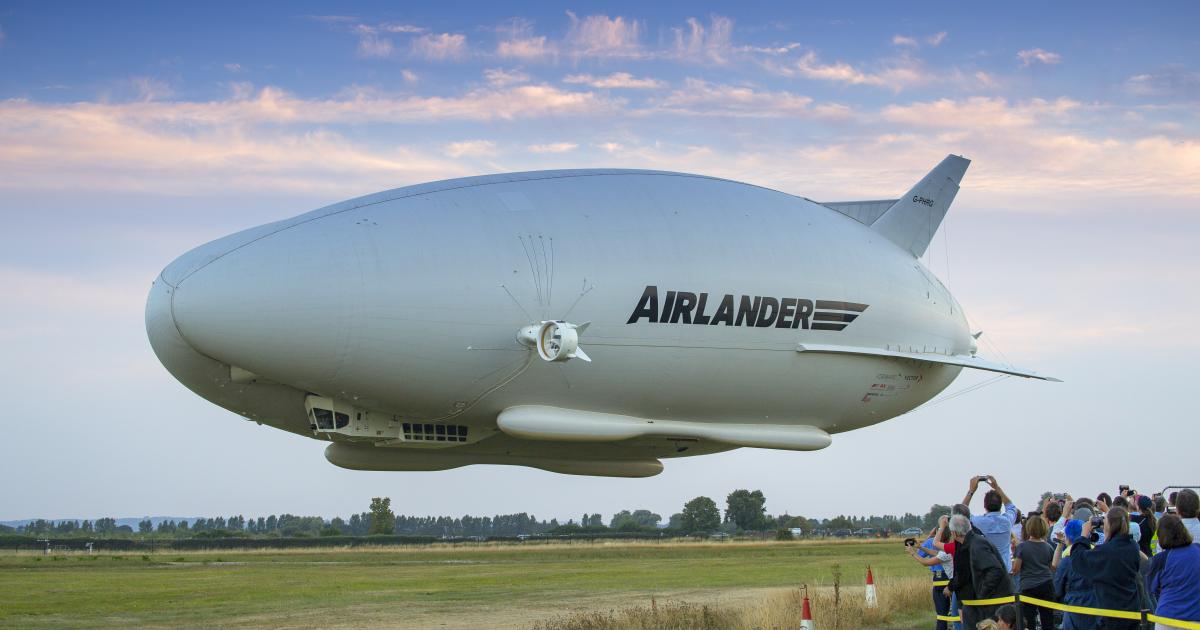 Hybrid Air Vehicles' Airlander 10 airship