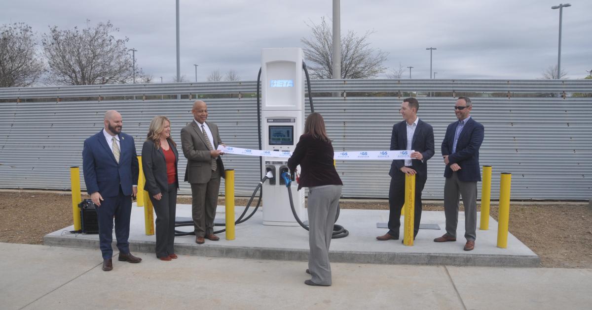 Beta Technologies opened a new recharging station for electric aircraft and ground vehicles at Augusta Regional Airport.