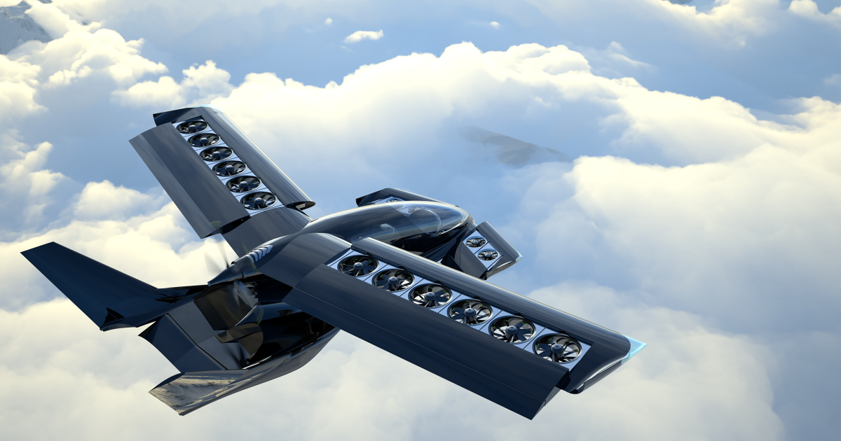 Horizon Aircraft is developing a hybrid-electric eVTOL vehicle called the Cavorite X5.