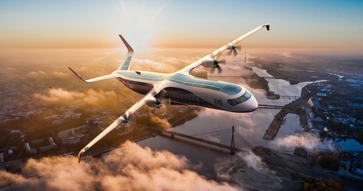 Electric Aviation Group is developing the 90-seat Hydrogen Hybrid-Electric Regional Aircraft.