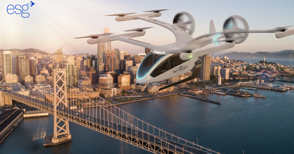 Eve's eVTOL aircraft will fly in city centers.