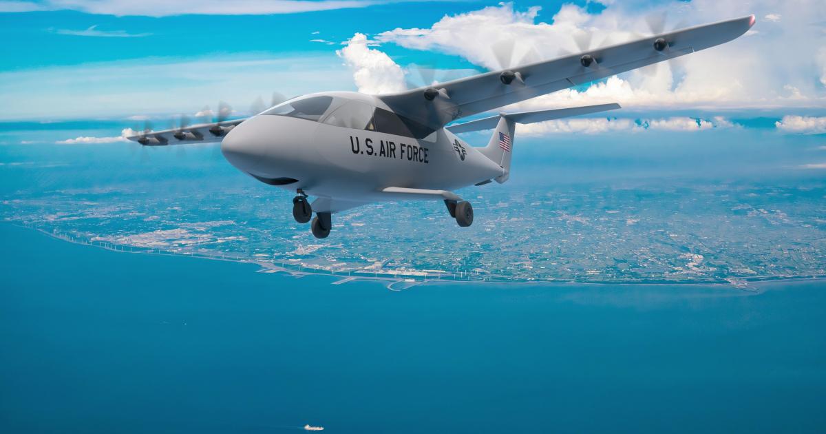 The U.S. Air Force is evaluating military roles for Electa's eSTOL aircraft.