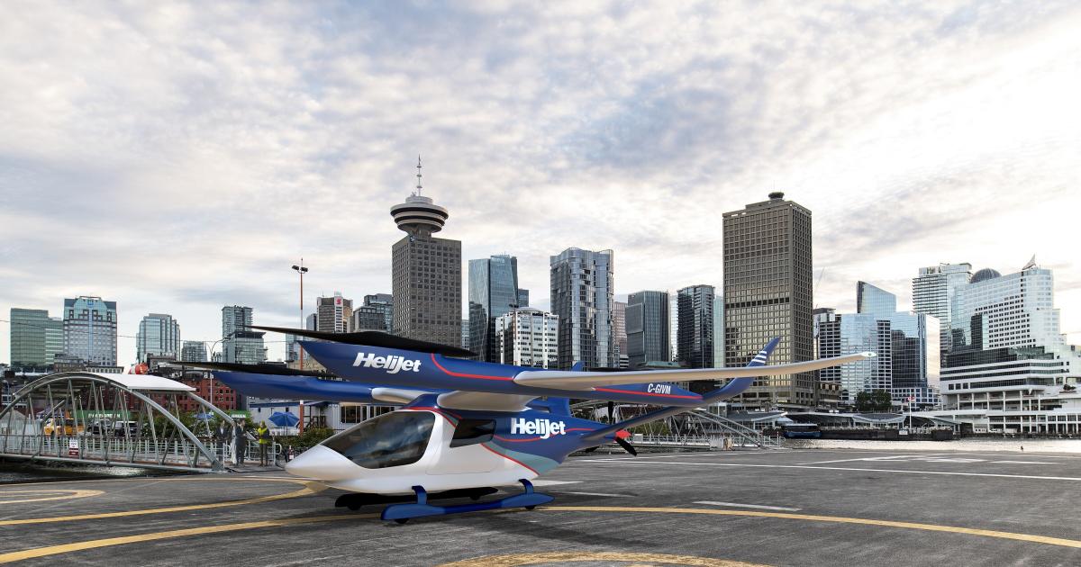 Vancouver-based Helijet plans to operate Beta's Alia eVTOL aircraft