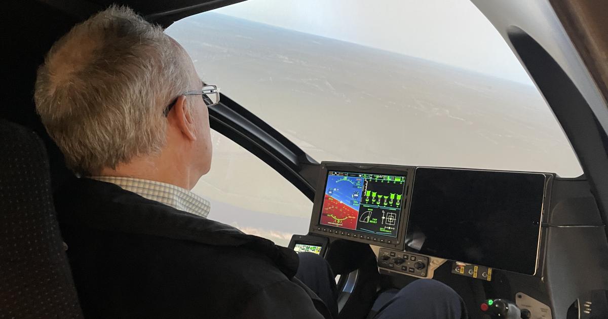 Flight simulators will be used to train new pilots for eVTOL aircraft.