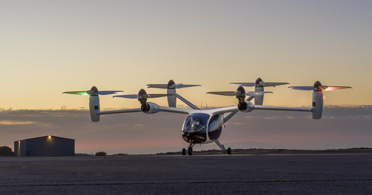 Joby's four-passenger eVTOL aircraft could be certified in 2024.