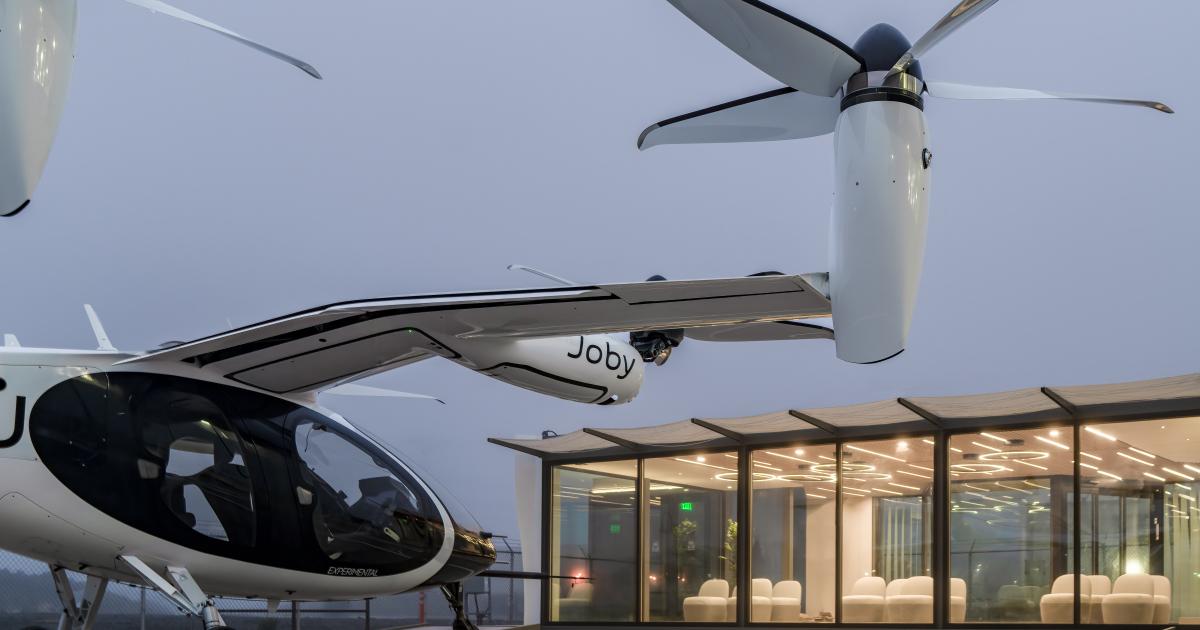 Skyports and Joby have opened a "Living Lab" passenger terminal to test eVTOL air taxi operations.