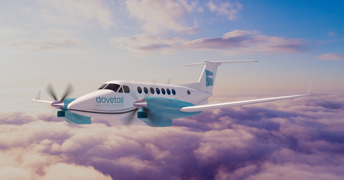 Dovetail Electric Aviation plans to convert aircraft such as the Textron King Air to electric propulsion.