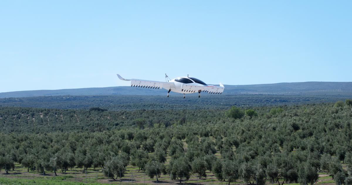 Lilium Jet technology demonstrator is conducting flight tests in Spain.
