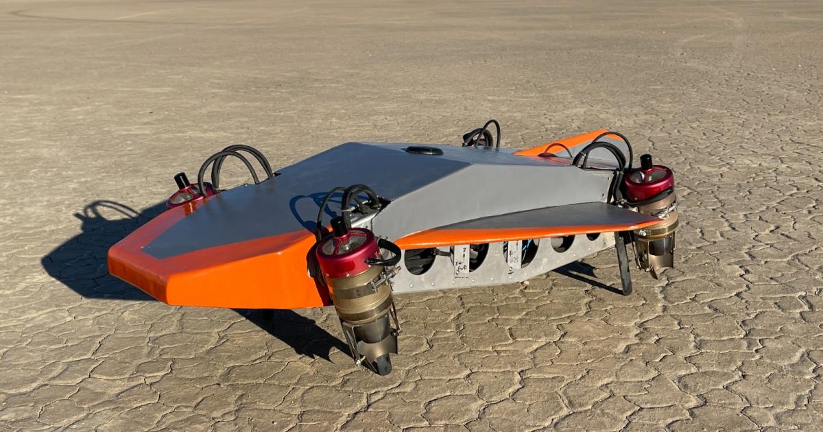 Mayman Aerospace's new Speeder Micro VTOL air utility vehicle.