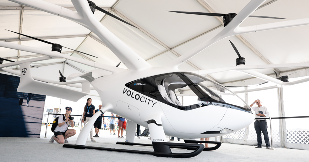 Volocopter's VoloCity aircraft