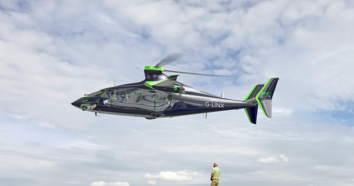 ARC Aero Systems is developing a hybrid-electric compound rotorcraft called the Linx P9.