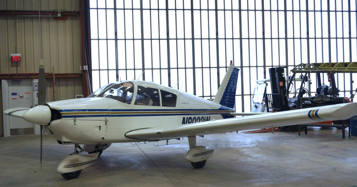 Hydroplane's demonstrator aircraft.