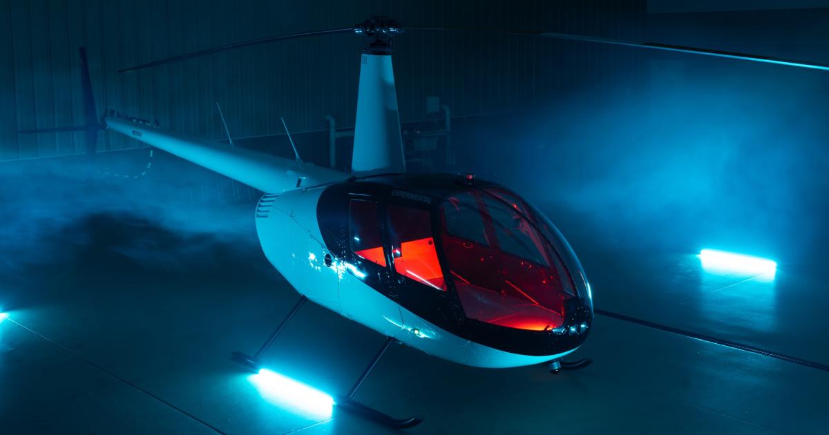 Rotor Technologies' R550X autonomous helicopter