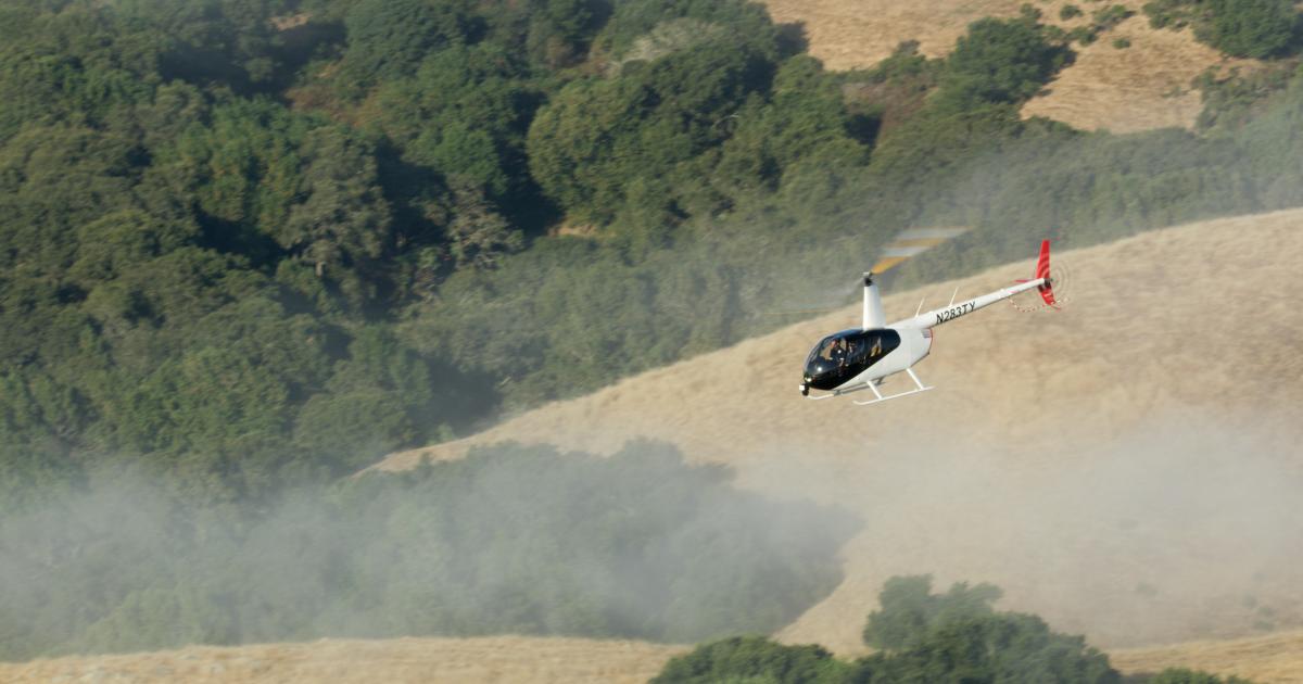 Skyryse has tested its FlightOS automated flight controls in Robinson R44 helicopters.